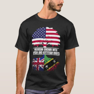 Camiseta Crescido Americano com Bandeira Heritage Britânico