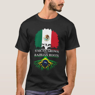 Camiseta Crescido no México com Raízes Brasileiras