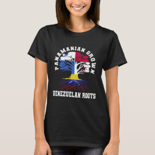 Camiseta Crescido Panamenho Raízes Venezuelanas Panamá Vene