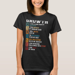 Camiseta Crescimento Mindse Professor de Sala de Aula Posit