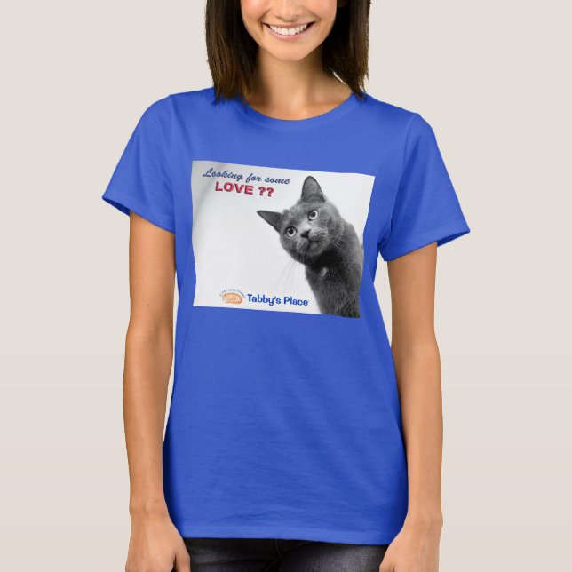 Camiseta Crescimento - procurando algum amor - o T básico (Frente)