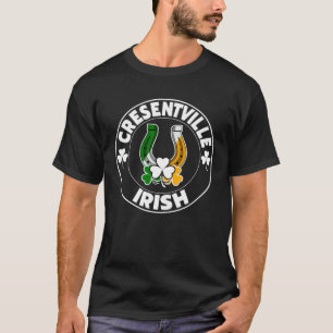 Camiseta Cresentville Ferradura Irlandesa e Shamrocks St Pa
