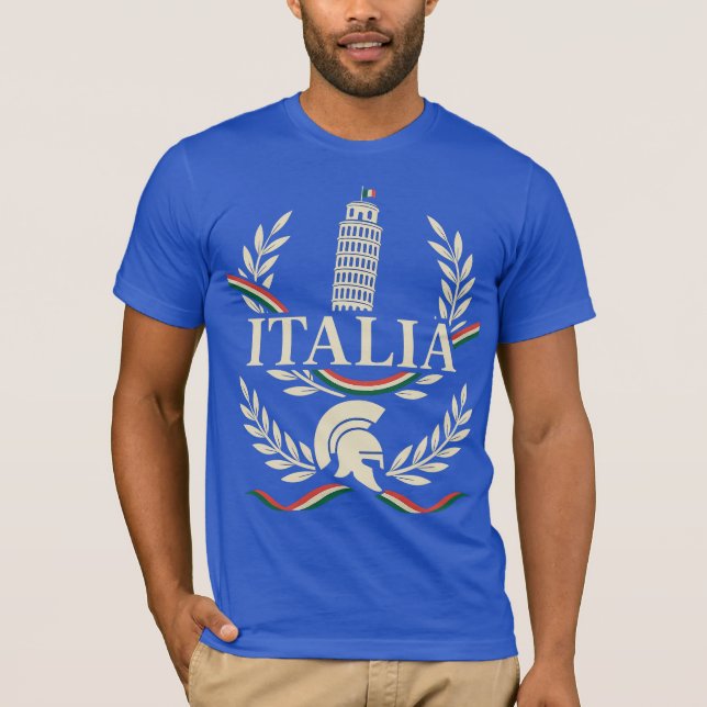 Camiseta Crest da Herança Italiana (Frente)