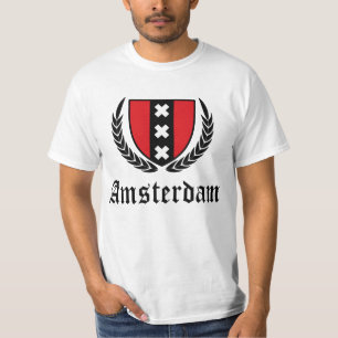 Camiseta Crest de Amsterdã