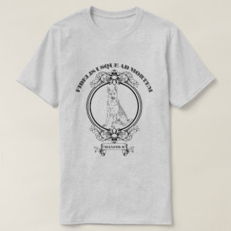 Camiseta Crestão Personalizado de Pastor Alemão Vintage Ale