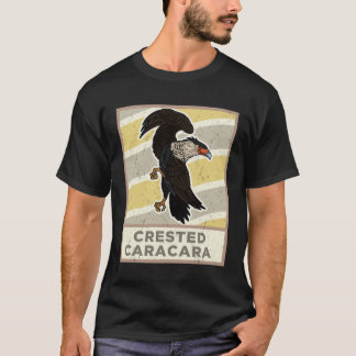 Camiseta Crested caracara birds biologist ornithologist bir