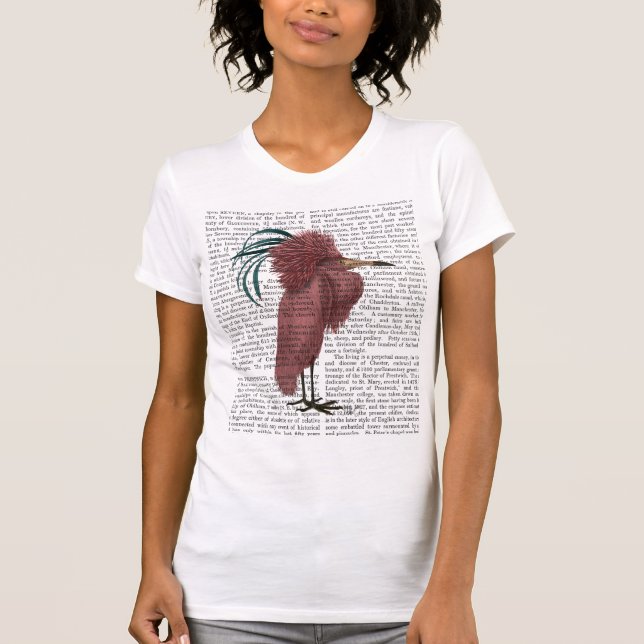 Camiseta Crested Marsala Bird (Frente)