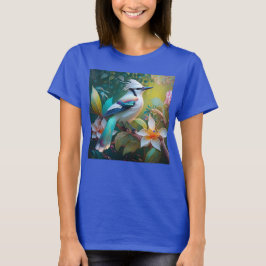 Camiseta Crested Teal Winged Jay