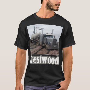 Camiseta Crestwood Kentucky KY Tourism Semi ficou em _20