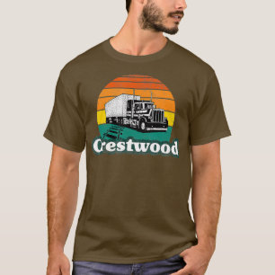 Camiseta Crestwood Kentucky KY Tourism Semi preso em _21