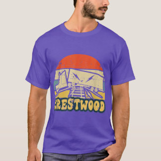 Camiseta Crestwood Kentucky KY Turismo Semi Truck on Railro