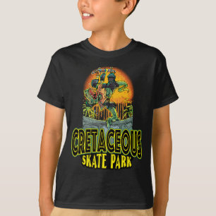 Camiseta Cretáceo Skateboard Park T Rex