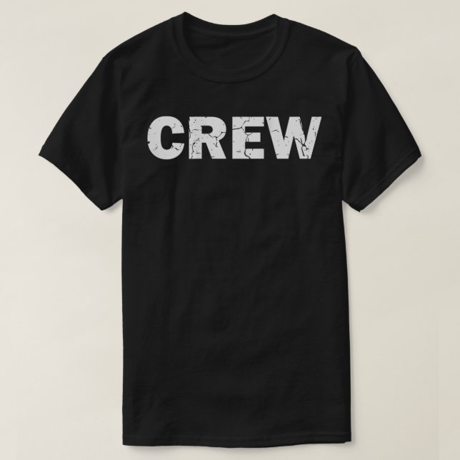 Camiseta CREW  For Light Technicians Staff Security Sound  (Frente do Design)