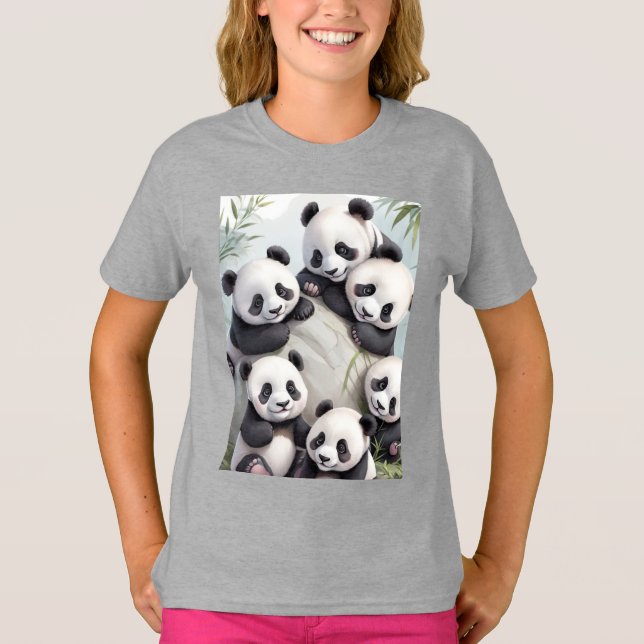 Camiseta Crew Panda (Frente)