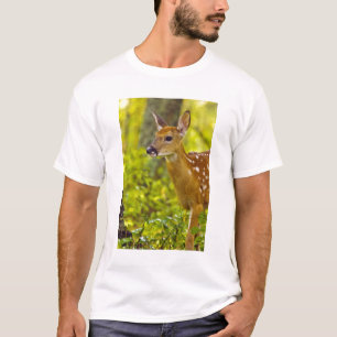 Camiseta cria de cervo-de-cauda-branca em Whitefish, Montan
