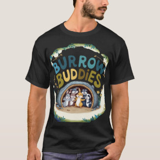 Camiseta Cria esta design? Celebrar "amigos enterrados"