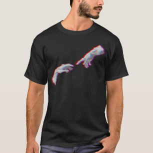 Camiseta Criação da estética vaporwave italiana do Adam g