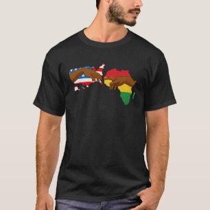 Camiseta Criação De Adão Negro Orgulhoso Raízes Africanas M