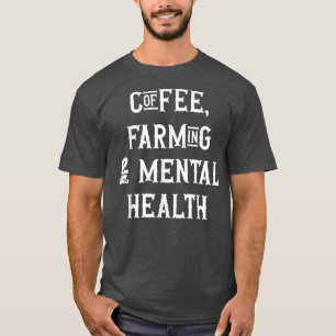 Camiseta Criação De Café Aumenta A Sensibilização Para A Sa