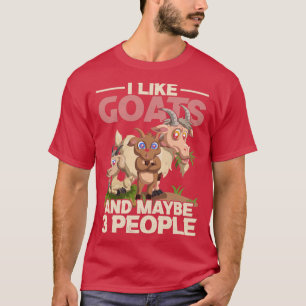 Camiseta Criação De Caprinos Engraçados Férgicos