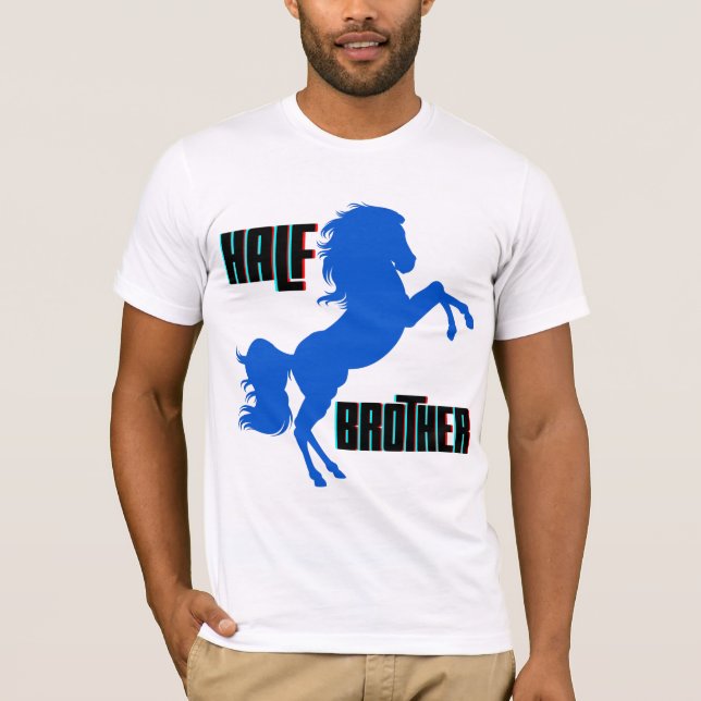 Camiseta Criação de Cavalo de Meio Irmão (Frente)