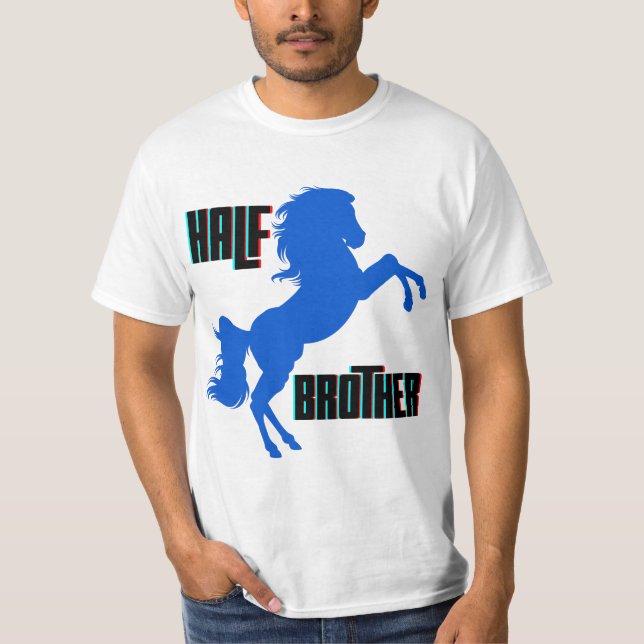 Camiseta Criação de Cavalo de Meio Irmão (Frente)