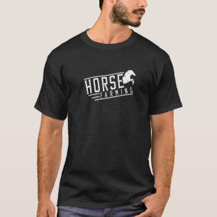 Camiseta Criação de cavalos Fazenda Criação de Cavalos Faze