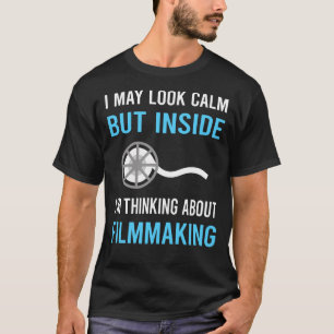 Camiseta Criação de Filmes com Calma Realizador de Cinema C
