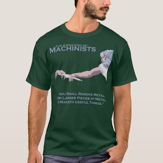 Camiseta Criação de Machinistas (Frente)