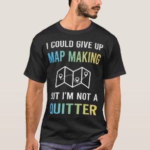 Camiseta Criação de Mapas Cartografia Cartógrafo