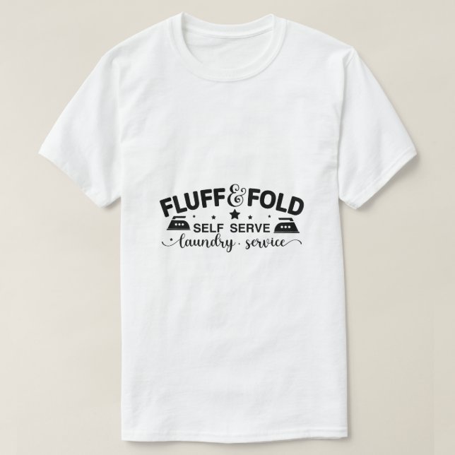 Camiseta Criação de Presente Estilosa em Branco e Preto (Frente do Design)