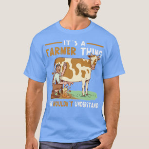 Camiseta Criação de roupas agrícolas para mulheres e tecido