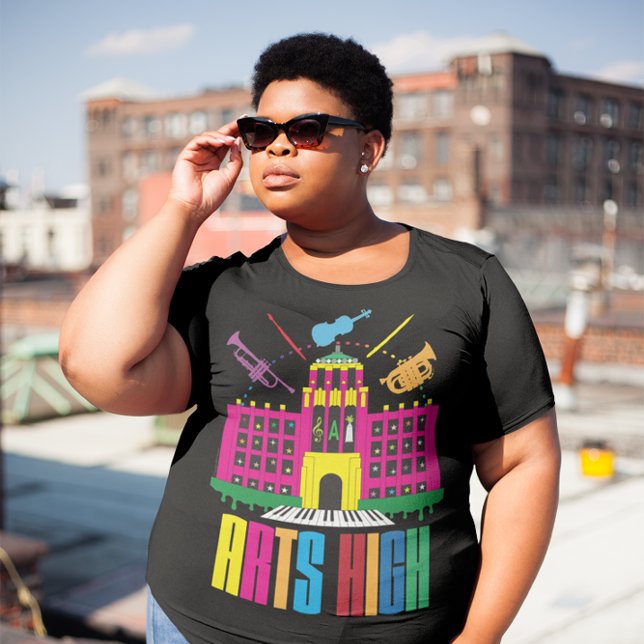 Camiseta Criação de Segundos graus de Artes Personalizáveis (Criador carregado)