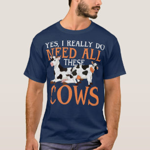 Camiseta Criação De Vaca De Fazenda De Vaca De Fome Engraça