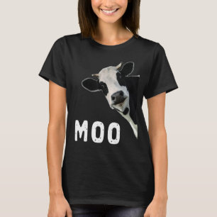 Camiseta Criação de Vaca Moo  Gado Vacas  Fazenda