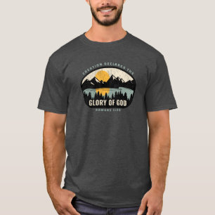 Camiseta Criação declara a glória de Deus