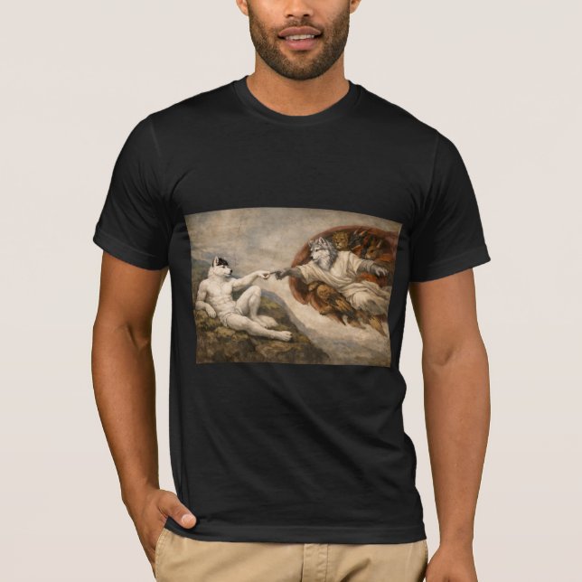 Camiseta Criação do Adam Peludo (Frente)