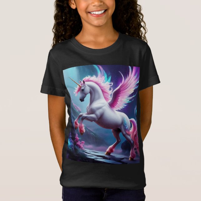 Camiseta Criação Encantadora de Criaturas da Fantasia: Unic (Frente)