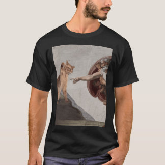 Camiseta CRIAÇÃO PERFEITA E DEUS Criou a família dos gatos
