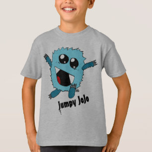 Camiseta Criação super Jumpy do monstro do divertimento d