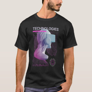 Camiseta Criação Urbana De Jogos Para O Futuro Do Realit Vi