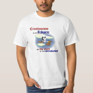 Camiseta Criacionismo contra a ciência