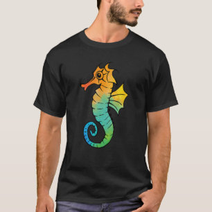 Camiseta Criações Marinhas Do excelente Cavalo-marinho