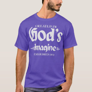 Camiseta Criada Em 1972 t shirts Criadas Na Imagem De Deuse