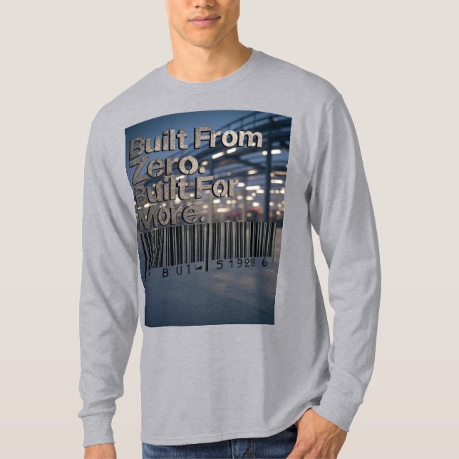 Camiseta Criado A Partir De Zero, Procurado Mais (Frente)