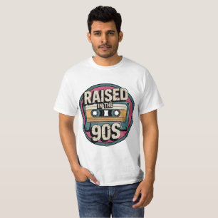 Camiseta Criado nos anos 90 Retro Vintage
