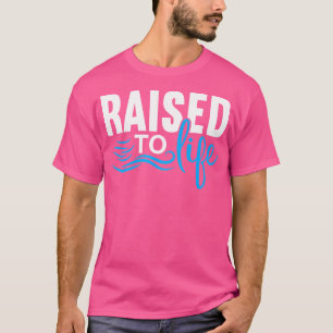Camiseta Criado Para A Vida Batismo Jesus Deus Cristão
