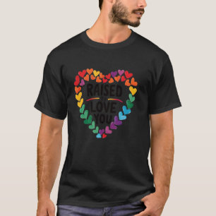 Camiseta Criado Para Amar Você LGBT Mãe Filho Filha LGBTQ