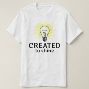 Camiseta Criado Para Brilhar