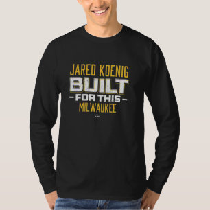 Camiseta Criado Para Este Jared Koenig Milwaukee Baseball M